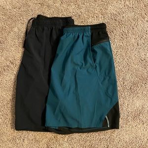 Two pair old navy active shorts